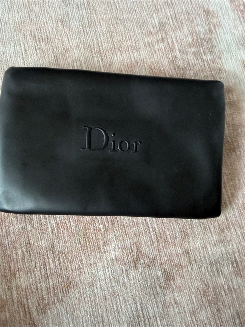 Dior Black Cosmetic Makeup Bag